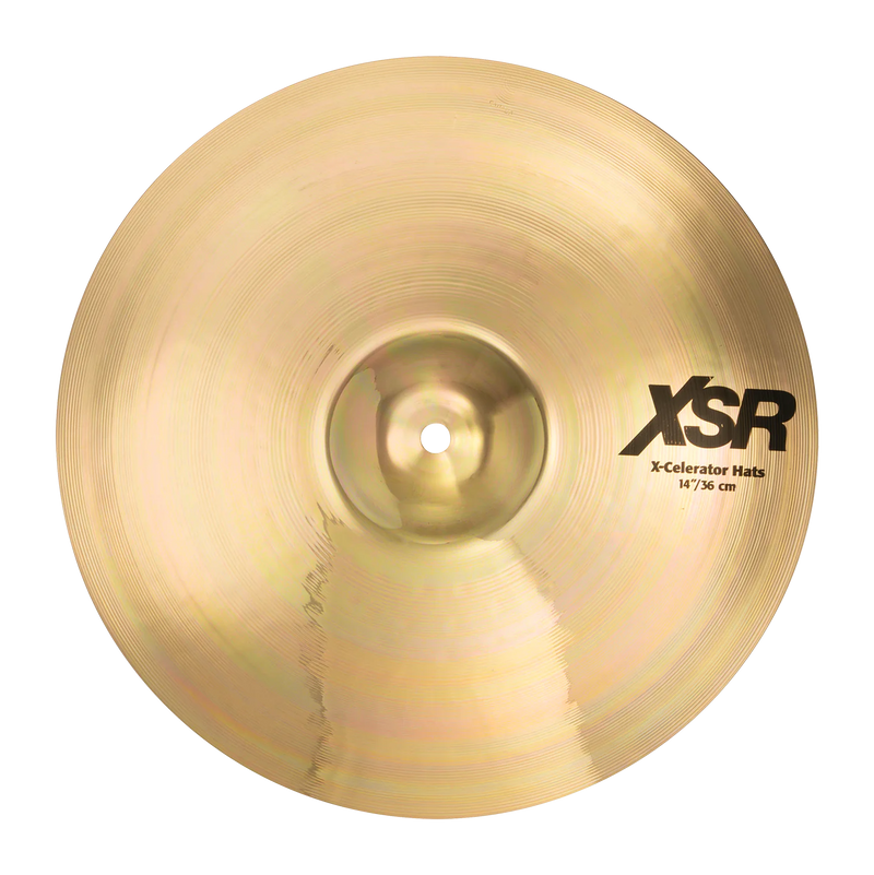 Sabian XSR1402L/2B XSR X-Celerator Cymbale charleston inférieure uniquement finition brillante - 14"