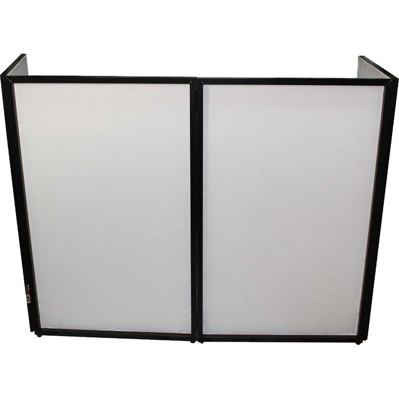 ProX XF-4X3048BMK2 4 Panel DJ Facade (Black Frame)