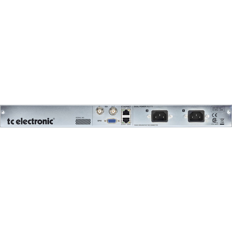 TC Electronic DB6 SINGLE Broadcast Audio Processor with Intelligent Loudness Management
