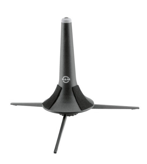 K&M 152/1 Support de trompette avec 3 pieds amovibles