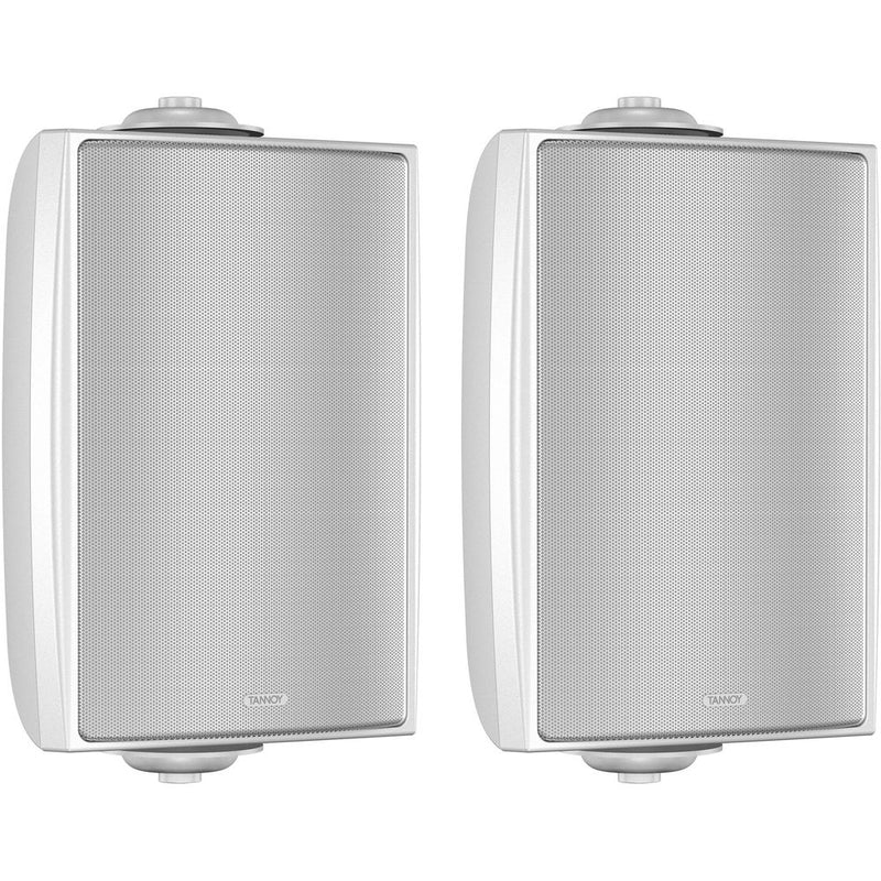 Haut-parleur coaxial Tannoy DVS 4-WH à montage en surface pour applications d'installation (paires) (blanc) - 4"