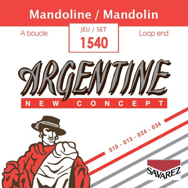 Savarez 1540 Argentine Loop End Mandolin Set