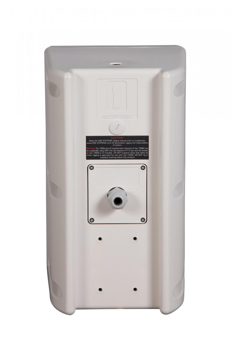 One Systems 106.HTH Direct Weather High Performance Loudspeaker System - 6" (White)