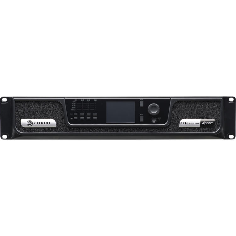 Crown CDi 4|300BL 4-Channel DriveCore Series Power Amplifier with BLU Link (300W)