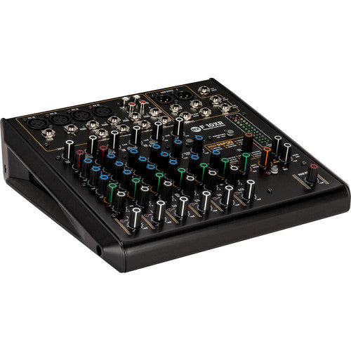 RCF F-10XR 10-Channel Mixer with Multi-FX and Stereo USB Interface