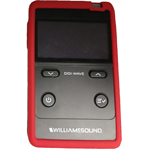 Williams AV CCS 061 RD Skin en silicone avec lanière (rouge)