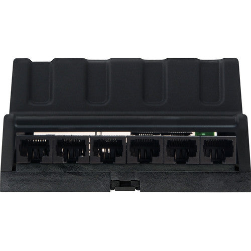 Theatrixx VPRDMSPLIT6-RJ45 Répartiteur DMX/RDM Rdm sur rail DIN avec RJ45