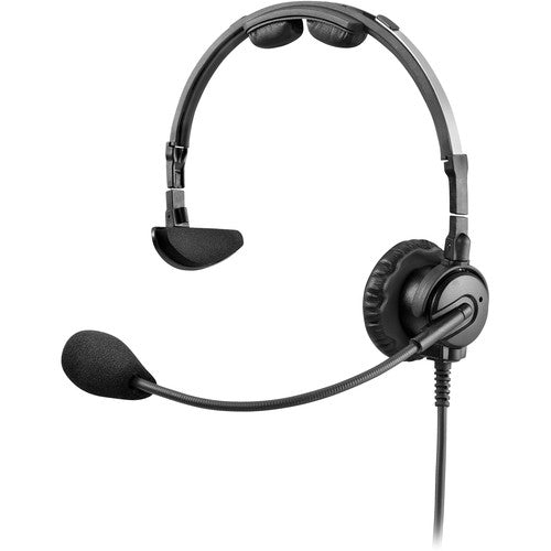 RTS LH-300 Lightweight RTS Single-Sided Broadcast Headset (XLR 4-Pin Female Connector, Dynamic Microphone)