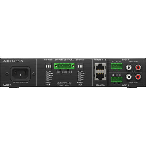 Lab Gruppen CA1202 Commercial Amplifier - 2 x 120W
