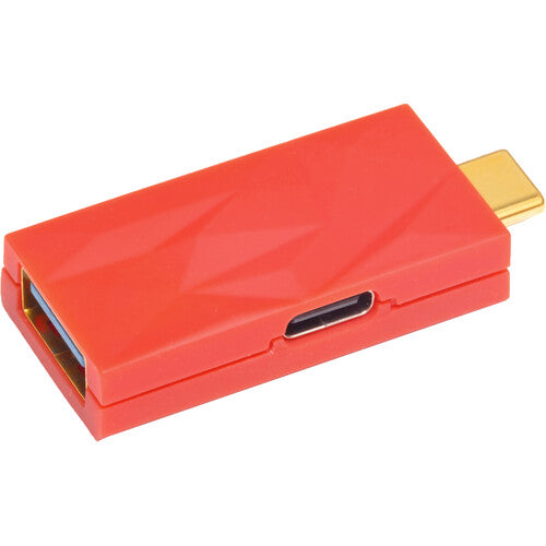 SilentPower IDEFENDER+ TYPE C > A USB Type-C to Type-A Ground Loop Breaker