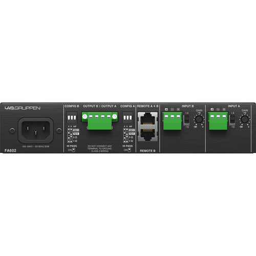 Lab Gruppen FA602 Commercial Amplifier - 2 x 60W