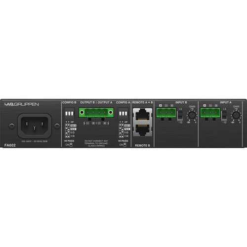 Lab Gruppen FA602 Commercial Amplifier - 2 x 60W