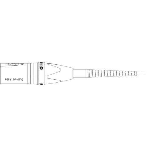 DPA Microphones 4098 CORE Supercardioid Tabletop Microphone w/17" Gooseneck, Base, and XLR Male Connector (Black)