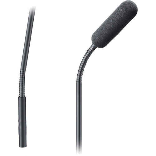 DPA Microphones 4098 CORE Microphone supercardioïde avec col de cygne supérieur et inférieur et connecteur Microdot - Perche 11" (Noir)