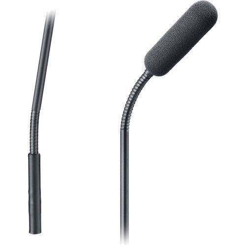 DPA Microphones 4098 CORE Microphone supercardioïde avec col de cygne supérieur et inférieur et connecteur Microdot – perche de 48" (noir)