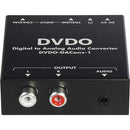 DVDO DACONV-1 Digital to Analog Converter (Coaxial/TOSLINK In to Analog Out)