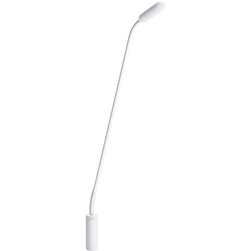 DPA Microphones 4098 CORE Microphone supercardioïde avec col de cygne supérieur et inférieur et connecteur XLR - Perche 18" (Blanc)