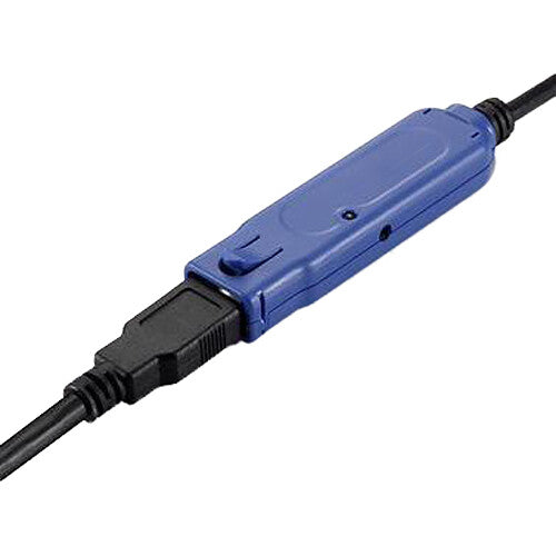 DVDO USB3.1-15MPSU Câble répéteur actif USB 3.1 AM-AF, 15M avec bloc d'alimentation