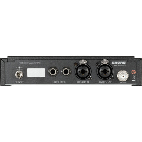 Shure P9T-H21 Wireless Transmitter for PSM 900 In-Ear Personal Monitoring System (H21: 542 to 578 MHz)