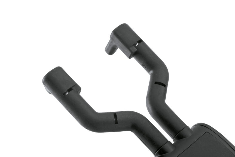 K&M 16240 Wall Mount Guitar Hook Front Facing Yoke (Black)