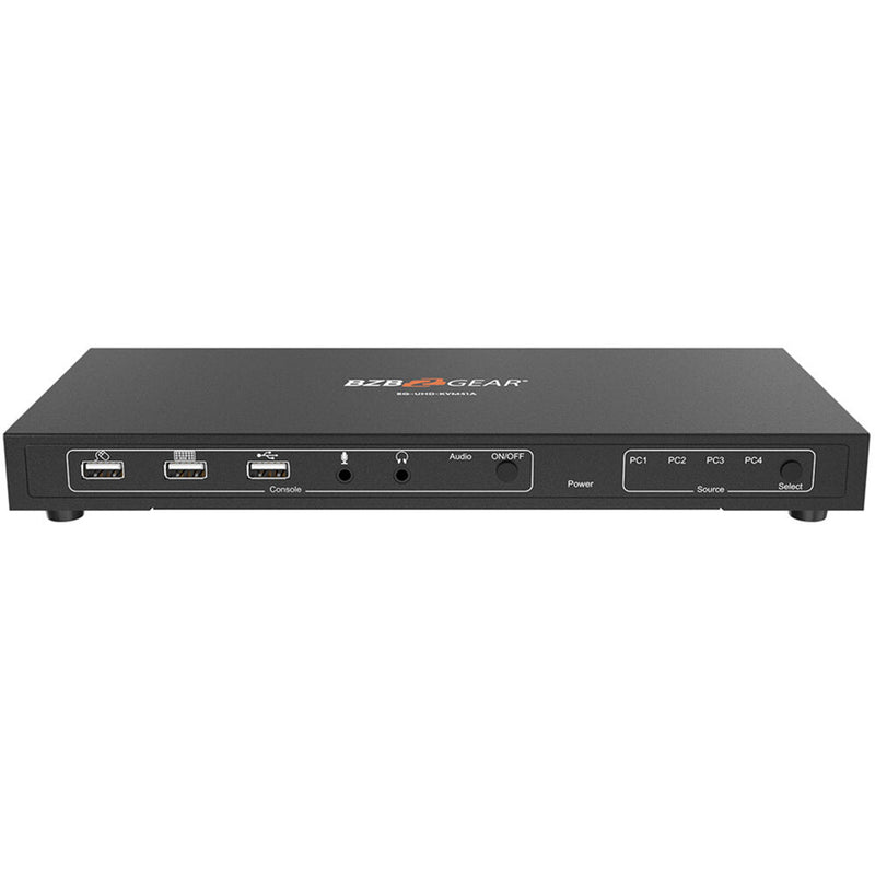 BZB Gear BG-UHD-KVM41A 4-Port HDMI KVM Switch