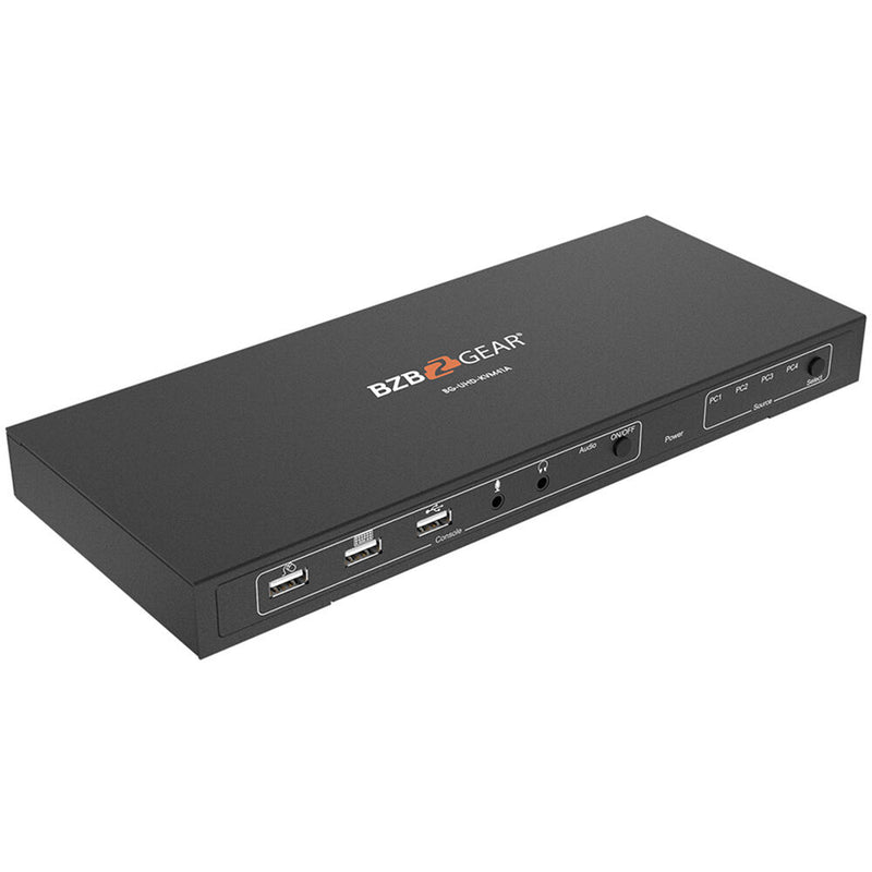 BZB Gear BG-UHD-KVM41A 4-Port HDMI KVM Switch