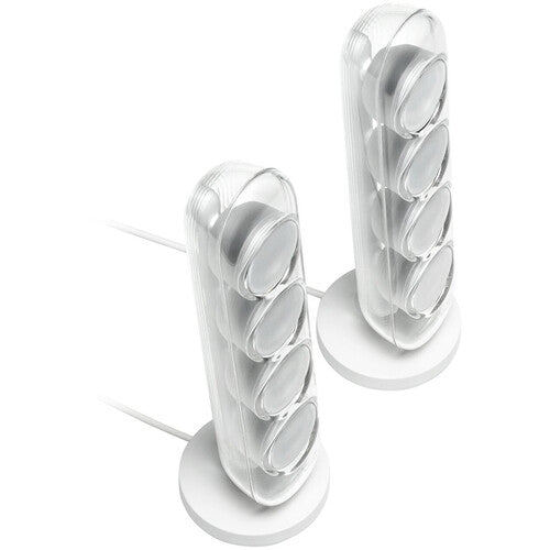 Harman Kardon HKSOUNDSTICK4WHTAM SoundSticks 4 Système de haut-parleurs Bluetooth sans fil 2.1 (Blanc)