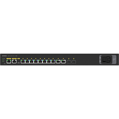 Netgear M4250-10G2XF-POE++  8-Port Gigabit PoE++ Compliant Managed AV Switch with SFP+ (720W)