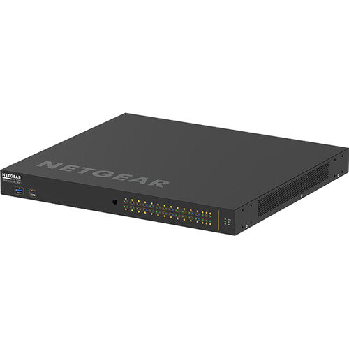 Netgear M4250-26G4XF-POE+ Switch réseau géré Gigabit PoE+ 24 ports avec SFP+ (480 W)