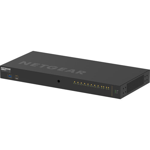 Netgear M4250-10G2XF-POE+ 8-Port Gigabit PoE+ Compliant Managed AV Switch with SFP (240W)