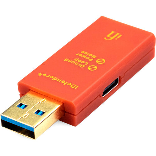SilentPower IDEFENDER+ TYPE A > A USB Type-A Ground Loop Breaker