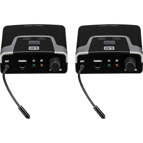 LD Systems U304.7 IEM TWIN Wireless In-Ear Monitoring System (470 to 490 MHz)