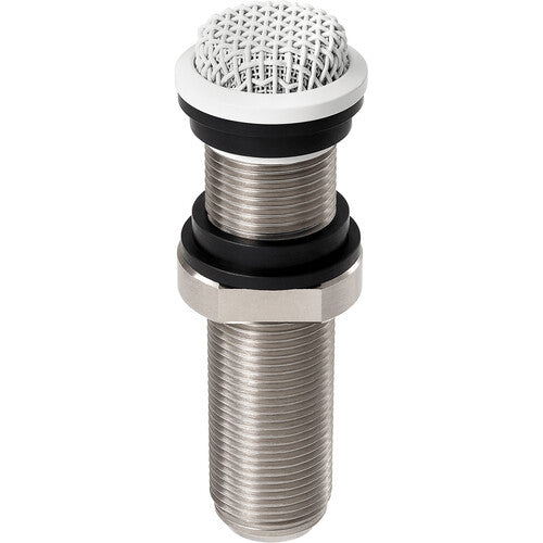 Audio-Technica ES945WO/TB3 Microphone de surface à condensateur omnidirectionnel miniature avec sortie TB3 vers XLR (Blanc)
