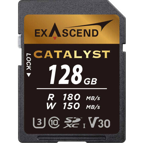 Exascend EX128GSDU1 Catalyst UHS-I SDXC Memory Card - 128GB