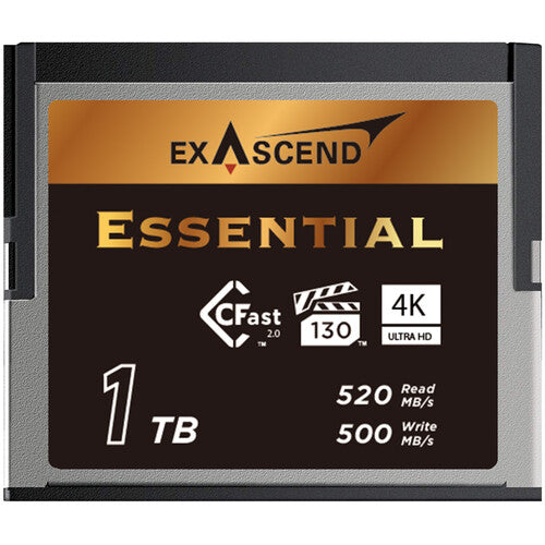 Exascend EXSD3X001TB CFX Series CFast 2.0 Memory Card - 1TB