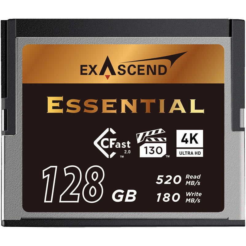Exascend EXSD3X128GB CFX Series CFast 2.0 Memory Card - 128GB