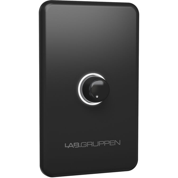 Lab Gruppen CRC-VUL Remote Volume Control Wall Plate (Black)