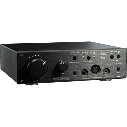Amplificateur de casque, préampli et DAC Violectric DHA V590