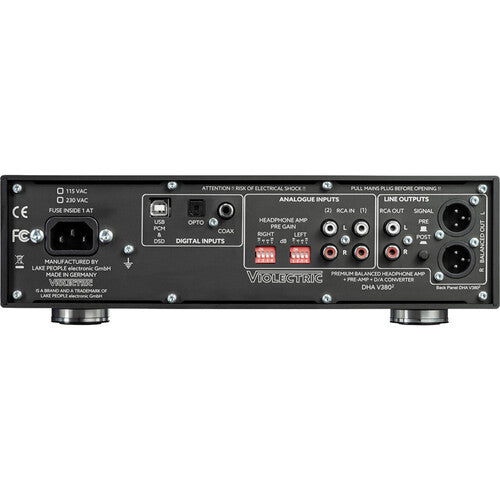 Violectric DHA V380 Headphone Amplifier, Preamp, and DAC