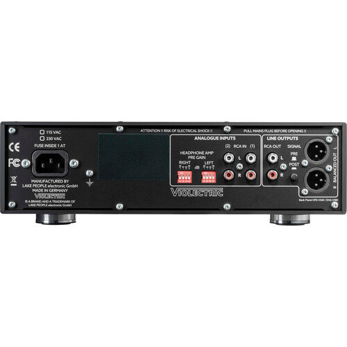 Amplificateur et préampli pour casque symétrique Violectric HPA V340