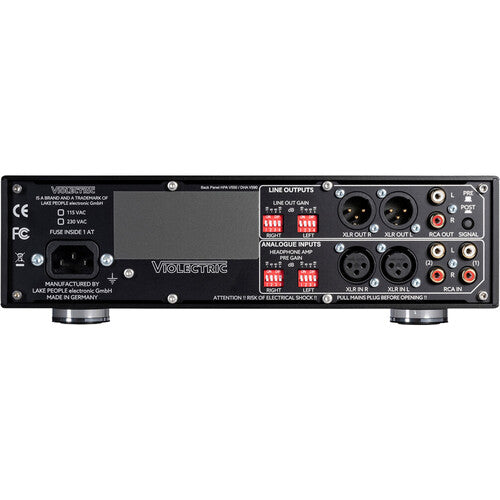 Amplificateur et préampli pour casque de bureau Violectric HPA V550