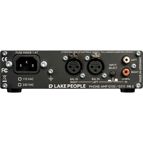 Lake People G105 MKII Amplificateur de casque stéréo de bureau