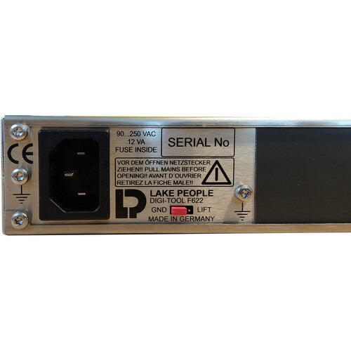 Lake People DIGI-TOOL F622 Répartiteur Wordclock/AES-iD