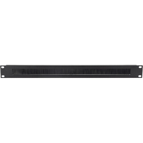On-Stage RPBR1000 Rack Brush Panel (Black, 1 RU)