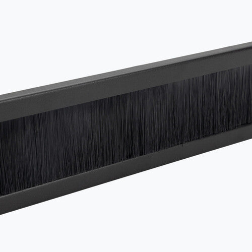On-Stage RPBR1000 Rack Brush Panel (Black, 1 RU)