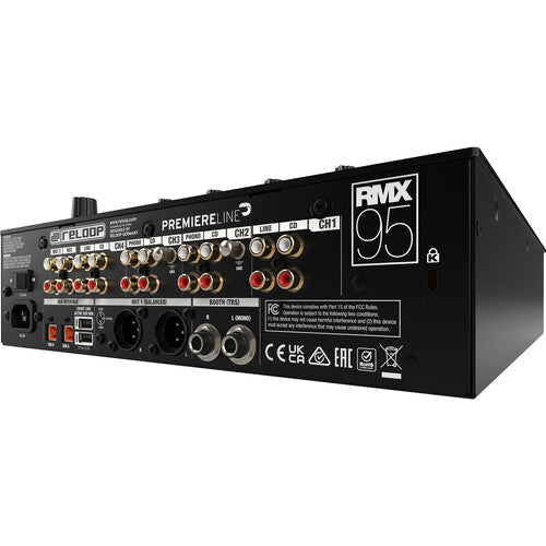 Reloop RMX-95 Digital Club Mixer w/24-Bit Dual Interface