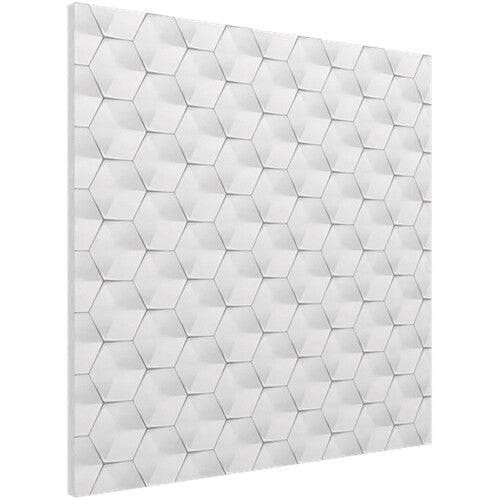 Vicoustic VICB02762 Wall/Ceiling Flat Panel VMT w/Pattern 3D4 - 8 Pack (Off-White)
