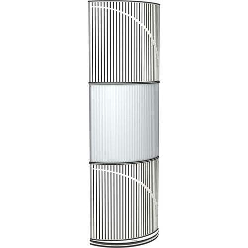 Vicoustic VICB04911 Piège à basse acoustique (bois blanc mat avec extrémités blanches naturelles)
