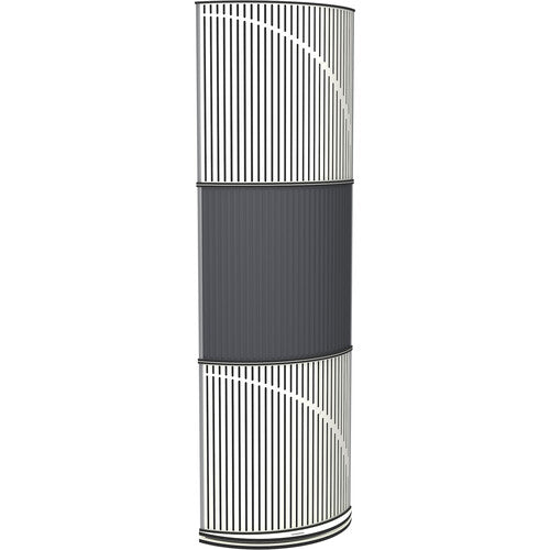 Vicoustic VICB04913 VicTotem Ultra VMT Acoustic Bass Traps (Gray w/White Matte Wood Ends)