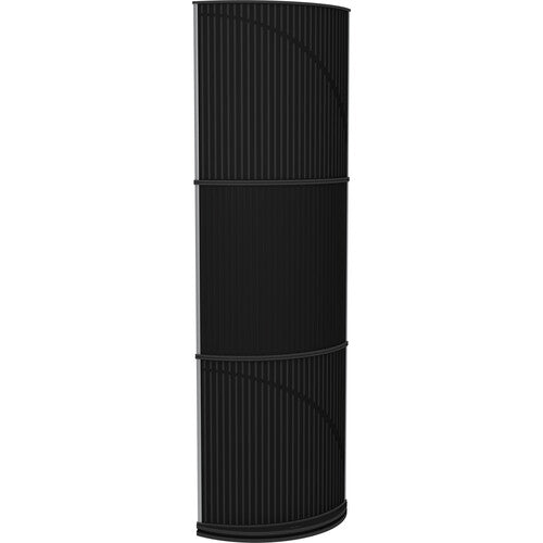 Vicoustic VICB04918 VicTotem Ultra VMT Acoustic Bass Traps (Black w/Black Matte Wood Ends)